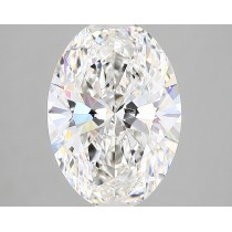 Lab Created 2.27 Carat G-VS1 Oval Diamond