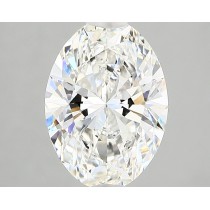 Lab Created 2.11 Carat G-VS1 Oval Diamond
