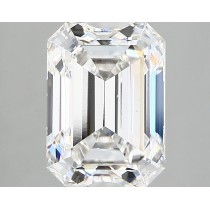 Lab Created 3.01 Carat F-VS1 Emerald Cut Diamond Lab Created 3.01 Carat F-VS1 Emerald Cut Diamond