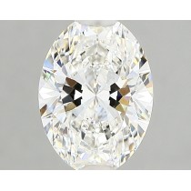 Lab Created 1.57 Carat G-VS1 Oval Diamond Lab Created 1.57 Carat G-VS1 Oval Diamond