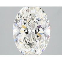 Lab Created 2.29 Carat G-VS1 Oval Diamond