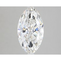Lab Created 2.51 Carat G-SI1 Marquise Cut Diamond Lab Created 2.51 Carat G-SI1 Marquise Cut Diamond