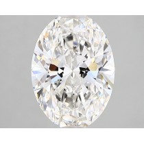Lab Created 2.15 Carat G-VS2 Oval Diamond