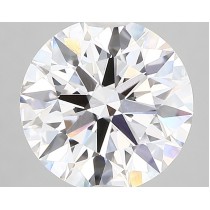 Lab Created 2.71 Carat F-SI1 Round Diamond