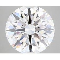 Lab Created 4.36 Carat F-VVS2 Round Diamond Lab Created 4.36 Carat F-VVS2 Round Diamond