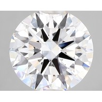 Lab Created 2.67 Carat H-VS2 Round Diamond Lab Created 2.67 Carat H-VS2 Round Diamond