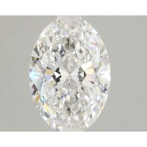 Lab Created 2.09 Carat G-VS2 Oval Diamond