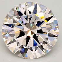 Lab Created 4.22 Carat F-VS1 Round Diamond