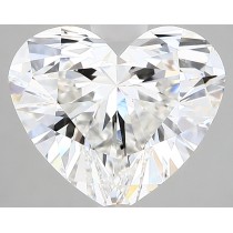 Lab Created 3.22 Carat G-VS2 Heart Shaped Diamond Lab Created 3.22 Carat G-VS2 Heart Shaped Diamond
