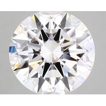 Lab Created 3.20 Carat F-SI1 Round Diamond