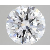 Lab Created 2.72 Carat F-VS1 Round Diamond Lab Created 2.72 Carat F-VS1 Round Diamond