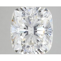 Lab Created 4.22 Carat H-VVS2 Cushion Cut Diamond