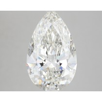 Lab Created 4.09 Carat H-VS2 Pear Shaped Diamond