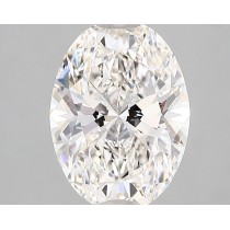 Lab Created 2.03 Carat G-VVS2 Oval Diamond