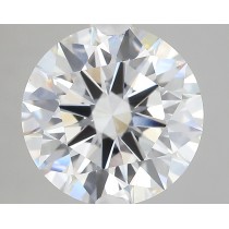 Lab Created 4.22 Carat H-VS1 Round Diamond