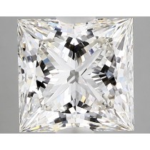Lab Created 3.78 Carat G-VVS2 Princess Cut Diamond Lab Created 3.78 Carat G-VVS2 Princess Cut Diamond