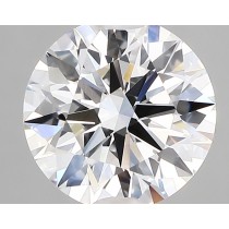 Lab Created 2.22 Carat F-VS1 Round Diamond Lab Created 2.22 Carat F-VS1 Round Diamond