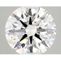 Lab Created 2.30 Carat G-VS1 Round Diamond