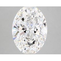 Lab Created 2.18 Carat F-VS1 Oval Diamond