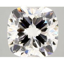 Lab Created 3.20 Carat H-VVS2 Cushion Cut Diamond