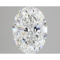 Lab Created 3.55 Carat G-VS2 Oval Diamond Lab Created 3.55 Carat G-VS2 Oval Diamond