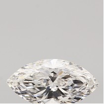 Lab Created 1.24 Carat F-SI1 Marquise Cut Diamond Lab Created 1.24 Carat F-SI1 Marquise Cut Diamond