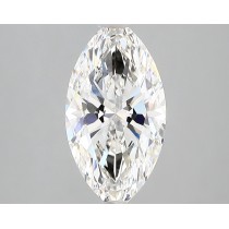Lab Created 2.22 Carat G-VVS2 Marquise Cut Diamond