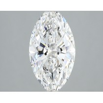 Lab Created 2.04 Carat F-VS1 Marquise Cut Diamond