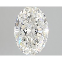 Lab Created 2.12 Carat G-VS1 Oval Diamond