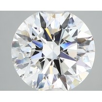 Lab Created 3.18 Carat F-VS2 Round Diamond Lab Created 3.18 Carat F-VS2 Round Diamond