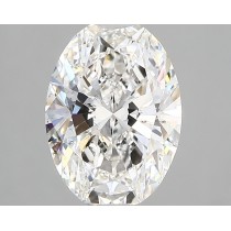 Lab Created 2.01 Carat F-SI1 Oval Diamond