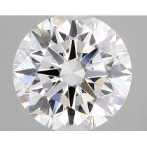 Lab Created 2.68 Carat F-VS2 Round Diamond