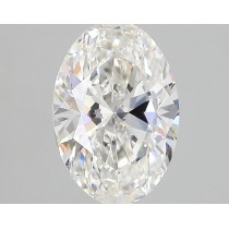 Lab Created 2.00 Carat G-VVS2 Oval Diamond