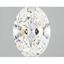 Lab Created 2.06 Carat G-VS2 Oval Diamond Lab Created 2.06 Carat G-VS2 Oval Diamond