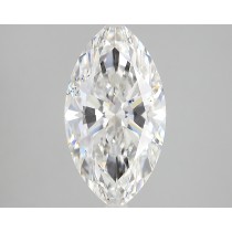 Lab Created 4.01 Carat G-SI1 Marquise Cut Diamond