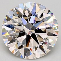 Lab Created 2.66 Carat G-VS2 Round Diamond Lab Created 2.66 Carat G-VS2 Round Diamond
