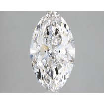 Lab Created 2.04 Carat F-VS2 Marquise Cut Diamond
