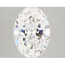 Lab Created 2.25 Carat F-SI1 Oval Diamond