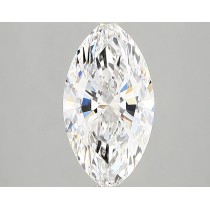Lab Created 1.69 Carat E-VS2 Marquise Cut Diamond