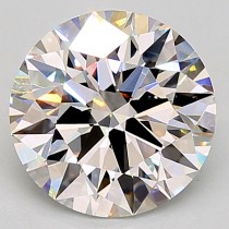 Lab Created 2.64 Carat F-VS2 Round Diamond