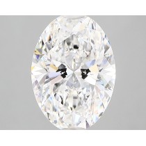 Lab Created 2.71 Carat E-SI1 Oval Diamond Lab Created 2.71 Carat E-SI1 Oval Diamond