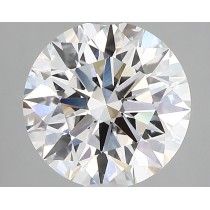 Lab Created 2.81 Carat G-VS1 Round Diamond