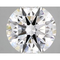 Lab Created 3.28 Carat F-VS1 Round Diamond Lab Created 3.28 Carat F-VS1 Round Diamond