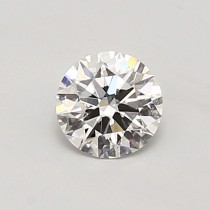 Lab Created 0.68 Carat D-VS1 Round Diamond