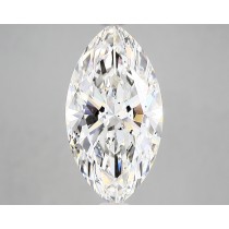 Lab Created 3.82 Carat G-SI2 Marquise Cut Diamond Lab Created 3.82 Carat G-SI2 Marquise Cut Diamond