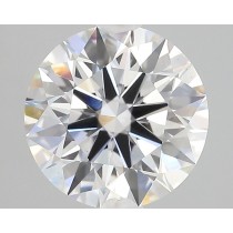 Lab Created 2.64 Carat F-VS1 Round Diamond