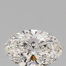 Lab Created 1.61 Carat F-SI1 Oval Diamond