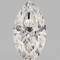 Lab Created 1.64 Carat F-VS2 Marquise Cut Diamond
