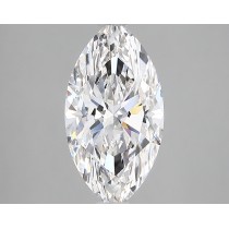 Lab Created 2.11 Carat E-VS1 Marquise Cut Diamond