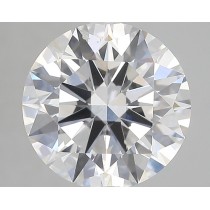 Lab Created 4.08 Carat F-SI1 Round Diamond Lab Created 4.08 Carat F-SI1 Round Diamond